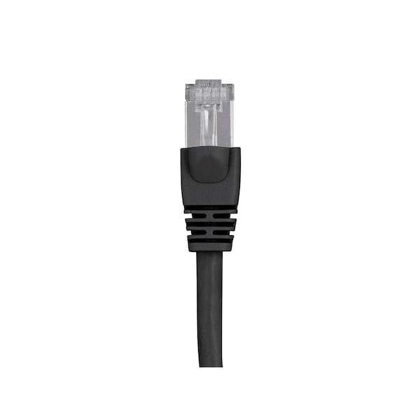 Cat6A Ethernet Patch Cable - Snagless RJ45_ 550Mhz_ STP_ Pure Bare Cop